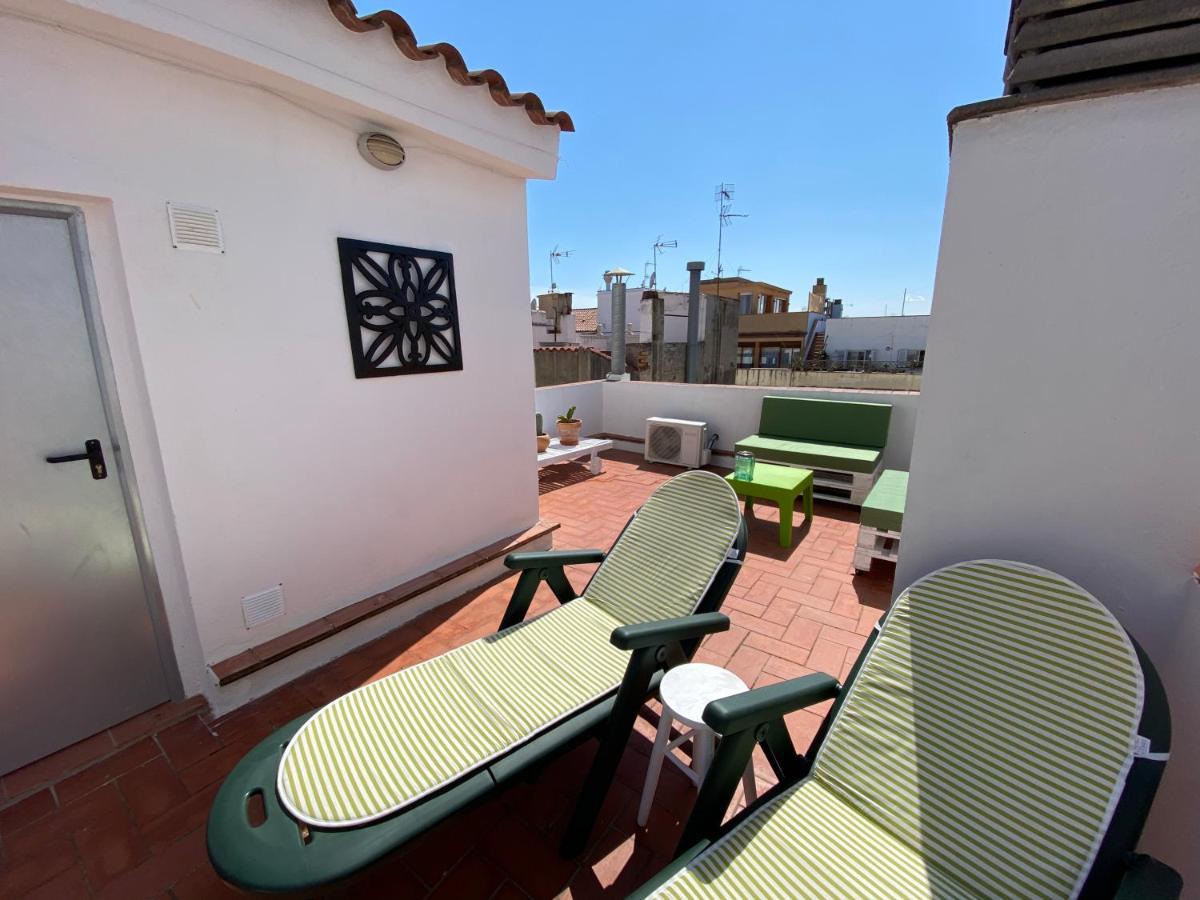 Amazing 2 Bedroom Apartment With Big Sun Terrace Sitges Centre Beach Luaran gambar