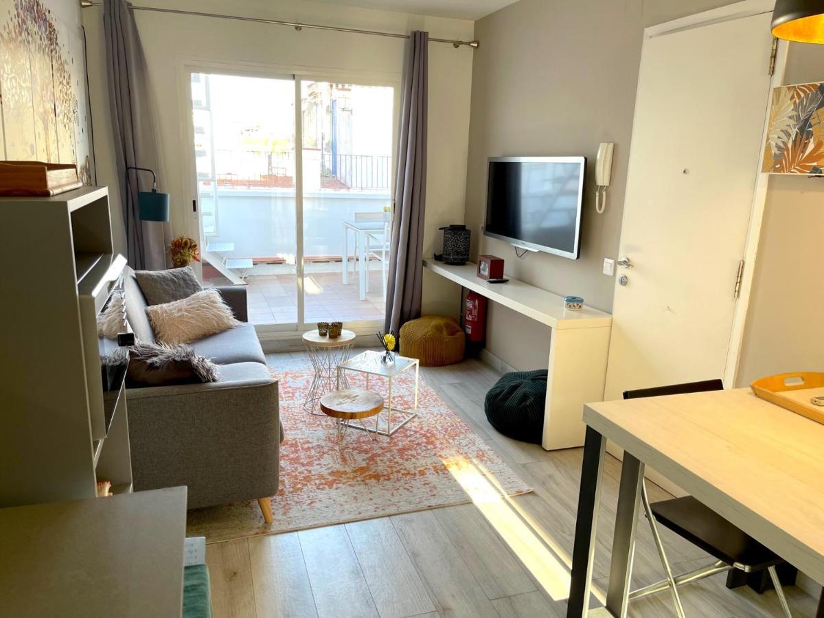 Amazing 2 Bedroom Apartment With Big Sun Terrace Sitges Centre Beach Luaran gambar
