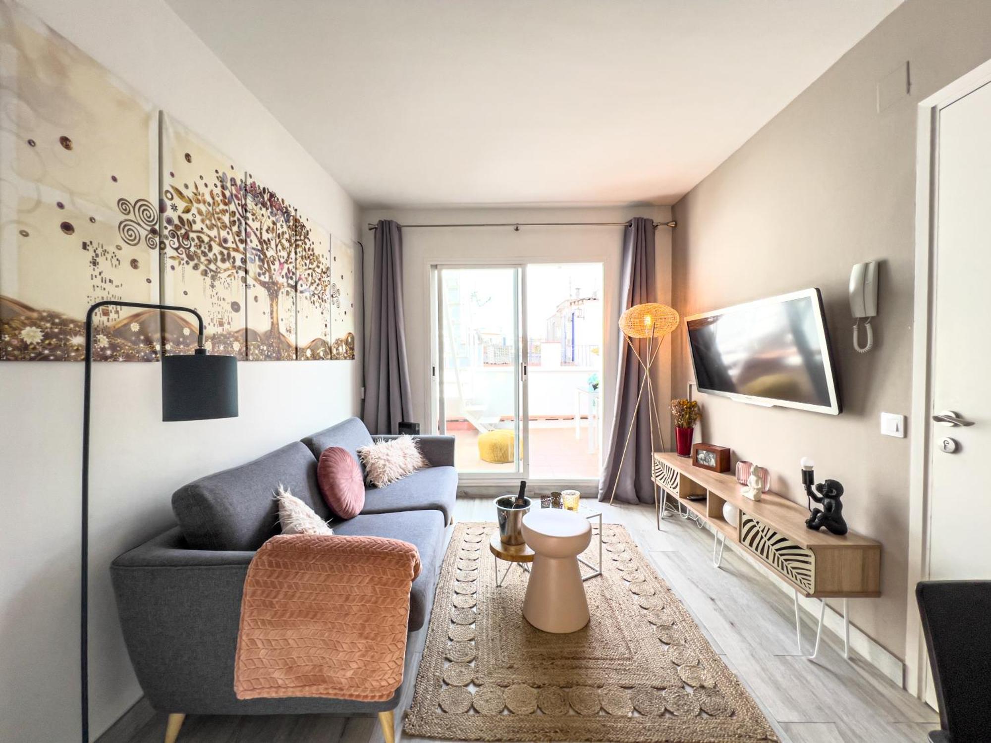 Amazing 2 Bedroom Apartment With Big Sun Terrace Sitges Centre Beach Luaran gambar